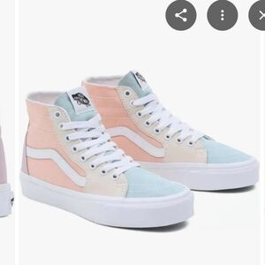 Vans SK8-Hi Tapered Shoes - Pastel Multicolor